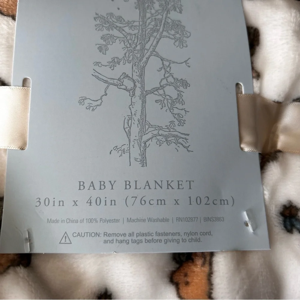 Pooh Bear Collection Baby Blanket
